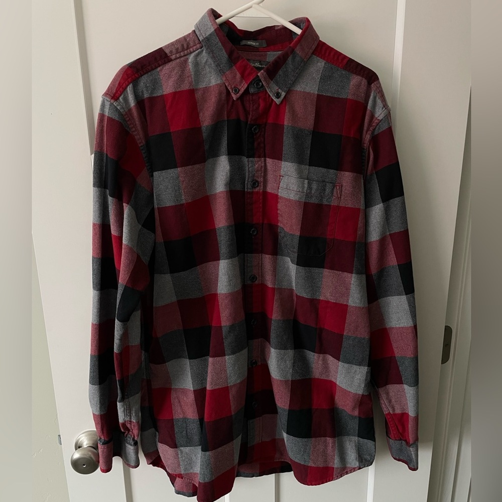 Eddie's Favorite Flannel Classic Fit Shirt - Plaid